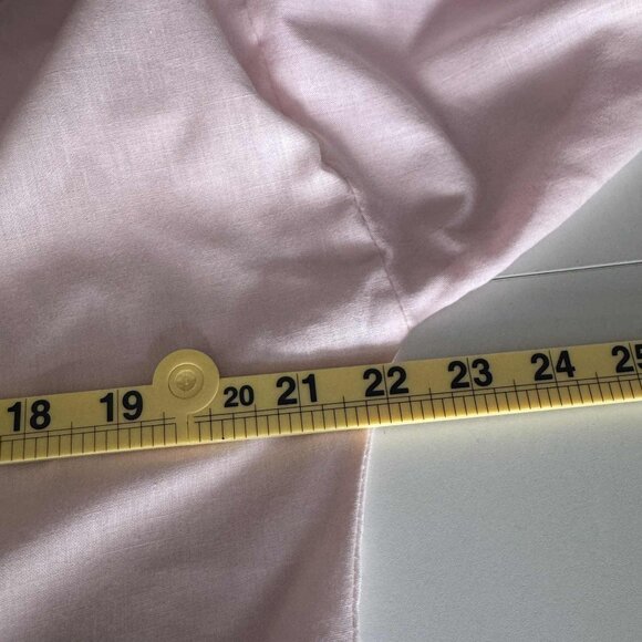 Chic by H.I.S. Light Pink Button Down Shirt - Size L - Picture 7 of 8